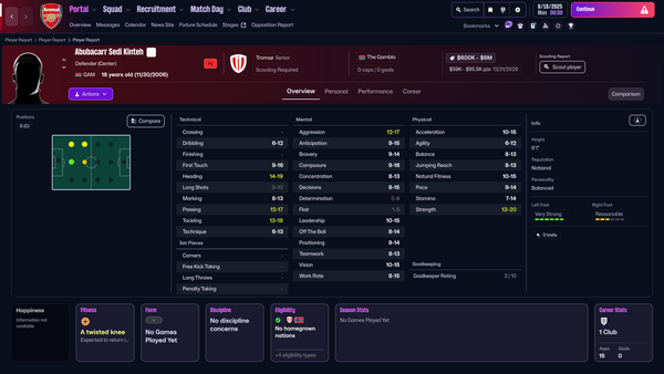 Best Cheap Left Backs (LB) To Sign In Football Manager 26