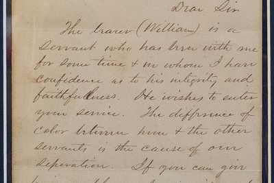 Abraham Lincoln letter seeking job for Black friend and valet now on display at presidential museum