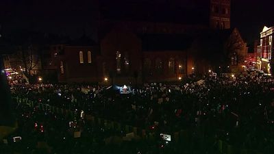 Thousands protest against Latvia's potential withdrawal from Istanbul Convention