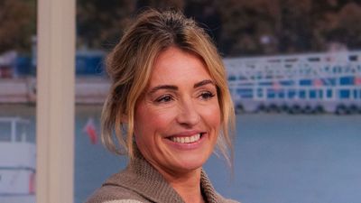 Cat Deeley's Fair Isle cardigan is the perfect alternative to a coat for mild autumn days