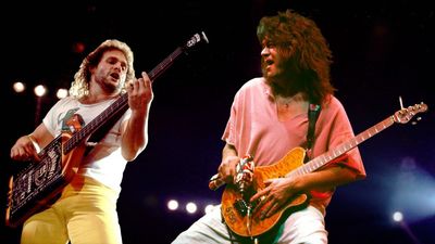 “Let me see you lay down a groove like Poundcake. That’s harder than getting up there and soloing”: The lead single from Van Halen’s 1991 album with Sammy Hagar combines a thunderous bassline with a revved-up power drill