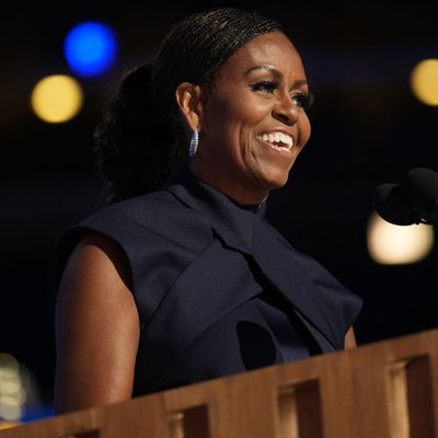 The Michelle Obama 'Look' Evolves With a Fresh-Off-the-Runway Loewe Dress