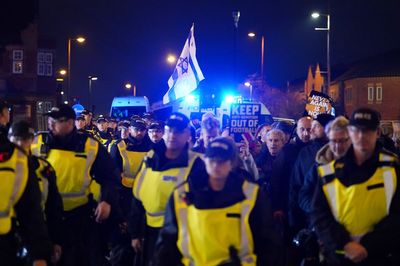 Stop and search powers remain in place after protests before Aston Villa match