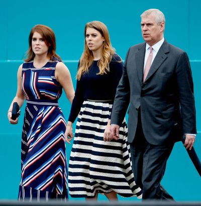 Ex-Prince Andrew "Probably Will" Need to Make Major Protocol Shift With Eugenie and Beatrice Now That His Titles Were Stripped, Says Royal Expert