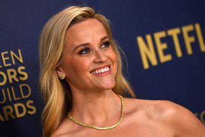Reese Witherspoon just wore a dress from Victoria Beckham's line, and it features this flattering detail that's going to be everywhere this season
