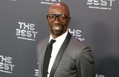 Premier League legend Claude Makelele judging Miss Universe