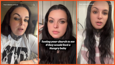 This TikToker called church after church and was denied baby formula, then she called a mosque