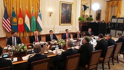 Trump and leaders of Central Asian countries meet in Washington in strategic partnership boost