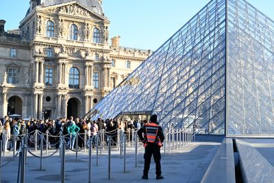 Louvre vows to restore the imperial crown dropped by thieves during museum robbery