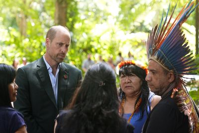 Prince of Wales pledges support for Brazilian indigenous communities