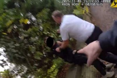 Suspected thief arrested after running into path of chief constable