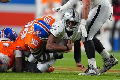 Through 10 games, the Denver Broncos are on pace to break the NFL record for sacks in a season
