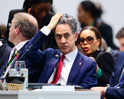 ‘Giving up would be a betrayal’: Miliband says 1.5C target still alive before Cop30