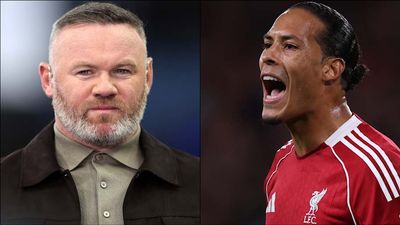 Wayne Rooney Holds Hands Up in Virgil van Dijk Feud