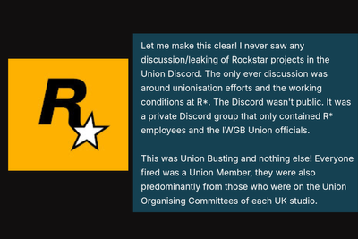 Rockstar Insider Speaks Out: 'There Were No Leaks—This Was Union-Busting'