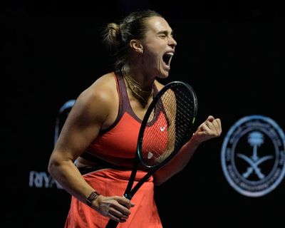 Sabalenka to face Rybakina in WTA Finals decider after holding off Anisimova
