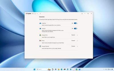 How to set up Connectors in Copilot for Windows 11 — search across Microsoft and Google services with natural language