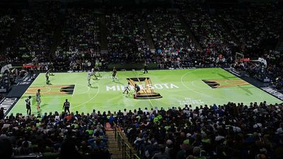 Timberwolves’ Neon Green NBA Cup Court Shocks Basketball Fans