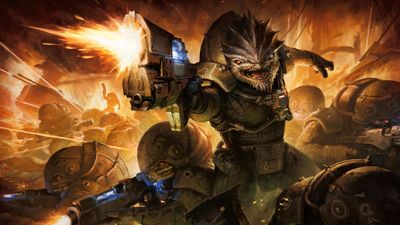 Fans find Mass Effect 5 art of a Krogan civil war hidden in BioWare's N7 Day post, studio lead says "I want you to see stuff. But it's not the time…yet"