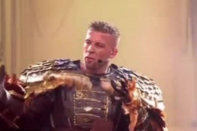 Toby Alderweireld belts Mr Brightside on Belgium’s The Masked Singer