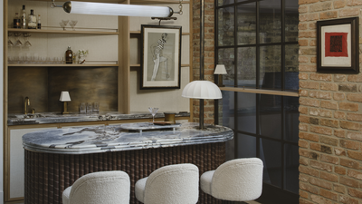 This Clever Wine Glass Storage Fixture Will Practically Double the Amount of Space in Your Cabinets, If You Use It in the Right Way