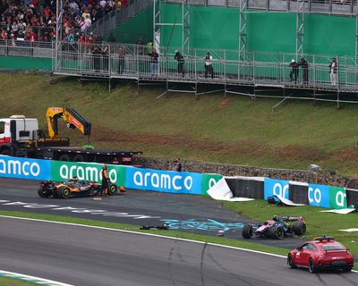 São Paulo Grand Prix: Lando Norris claims pole position after flying lap – live