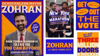 New York mayor Zohran Mamdani's branding is a graphic design masterclass
