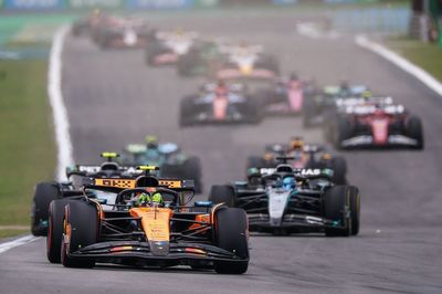 F1 Brazil GP: Norris wins sprint race as Piastri crashes out