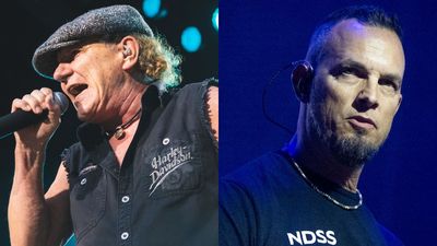 Alter Bridge’s Mark Tremonti once performed a Led Zeppelin song with AC/DC singer Brian Johnson at a baseball player’s wedding