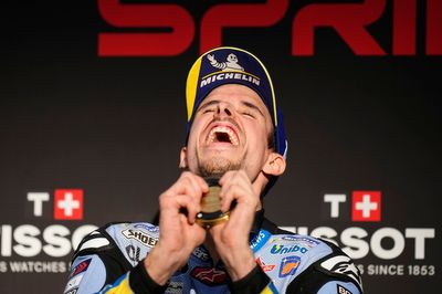 MotoGP Portuguese GP: Alex Marquez shakes off Pedro Acosta for sprint win