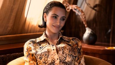 ‘Beachy’ Keen Kim Kardashian Went From Greek Goddess To Sheer Black Lace In One Fell Swoop