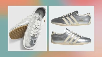 Maximalist, metallic trainers are a shoe trend not to ignore, and this high street buy looks so similar to an iconic adidas Tokyo