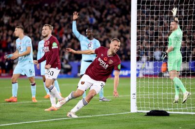 West Ham 3-2 Burnley: Tomas Soucek the super sub as Hammers edge out fellow strugglers