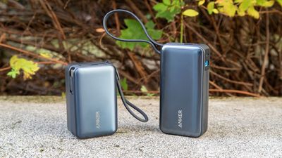 I tested an Anker power bank with a retractable USB-C cable and fast charging speeds, and it's so great that it's already replaced my favorite portable charger