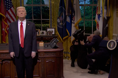 SNL skewers Trump over travel chaos and grocery prices in cold open