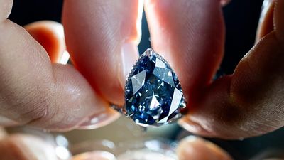 Rare ‘Mellon Blue’ diamond expected to fetch up to $30 million at auction
