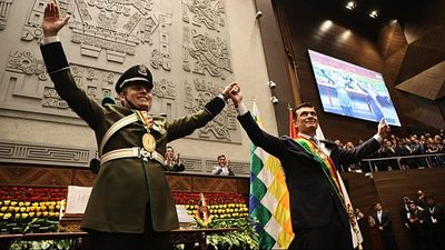 Rodrigo Paz sworn-in as Bolivia's new president ending 20 year dynasty of one-party rule