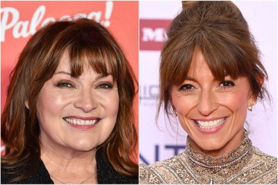 Lorraine Kelly sends ‘all her love’ to Davina McCall after show campaign helped star discover breast cancer