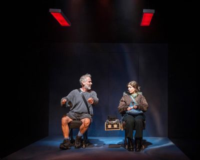 Fatherland review – bristling banter and barbed exchanges on the bus