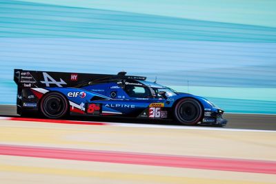 Da Costa tops WEC Bahrain test for Alpine