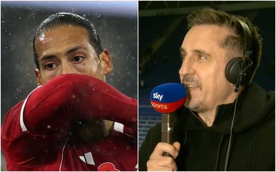 Gary Neville explains why Liverpool fans should be 'really worried' about Virgil van Dijk