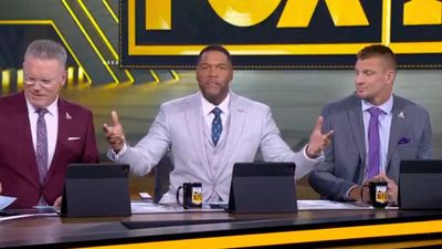 Michael Strahan Tears Into Refs Over Weak Roughing the Passer Call on Lamar Jackson