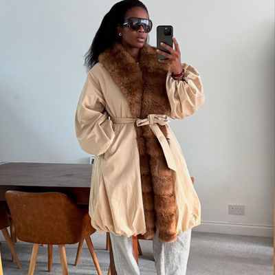 Fur-Trimmed Coats Are Trending — And As a Maximalist, I Know Why