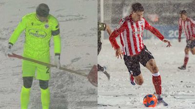 MLS Wants Winter Soccer? Canadian Premier League Final Had Insane Bicycle Kick in Blizzard