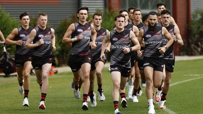 Merrett a no-show as Bombers kick off pre-season
