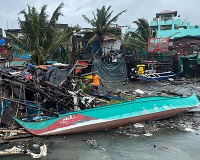 Weather tracker: Typhoon Fung-Wong becomes second in a week to hit the Philippines