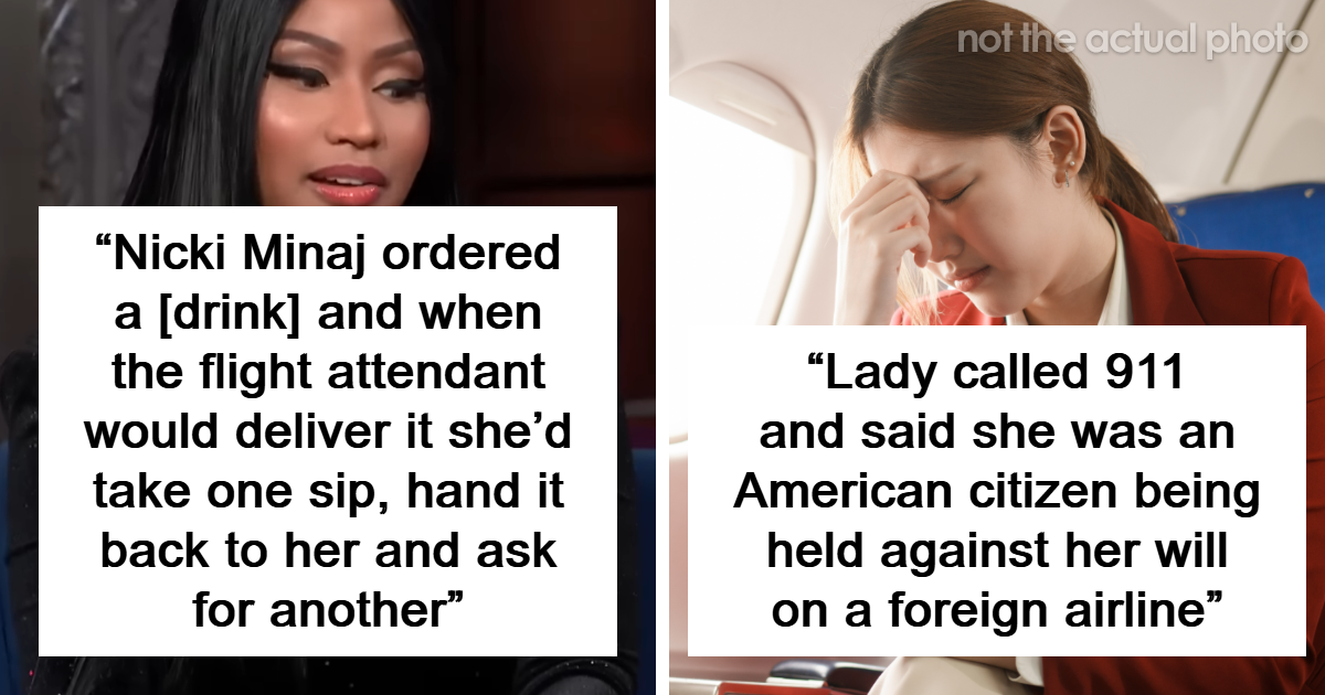 43 Flight Attendants And Pilots Share The Most…