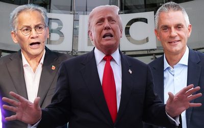 Donald Trump threatens to sue BBC for $1 billion as doctored speech row engulfs corporation
