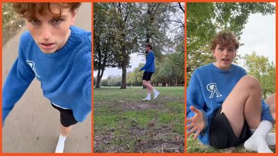 ‘Biggest fever dream of my life’: Man meditating in park opens his eyes to find his shoes have been stolen