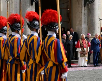 Vatican Swiss Guard investigated for alleged spitting gesture at Jewish women